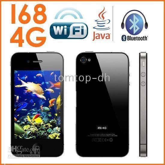 I68 4G WIFI Compass Gravity Quad-Band 3.2 Inch Touch Dual SIM Unlocked Cell Phone+4GS