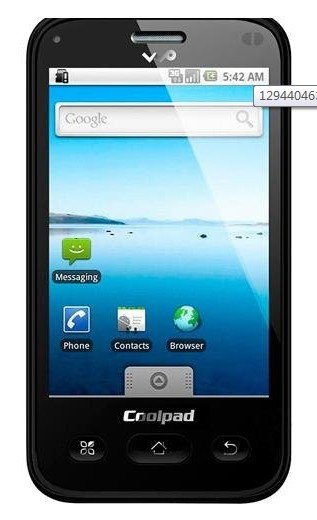 Unlocked W711 3G Wifi 3.5inch Smartphone Android 2.1 Luxury Cell Phones