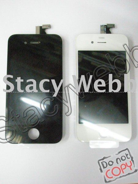4G complete front assembly, with LCD and touch screen digitizer... all in 1 for 4/4GFree shipping!