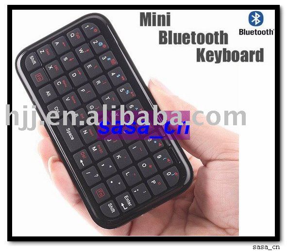 Free Shipping Mini Wireless Bluetooth Keyboard For PC Playstation3 4.0 10PCS LOT