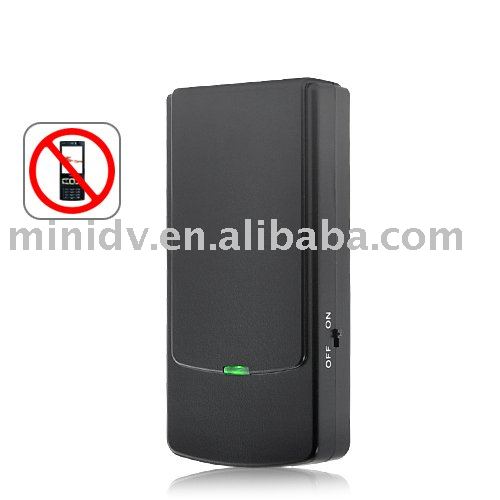 Free shipping&Cell buster - Mini Wireless Cellphone Signal Jammer (GSM, 3G, DCS, CDMA)&Retail