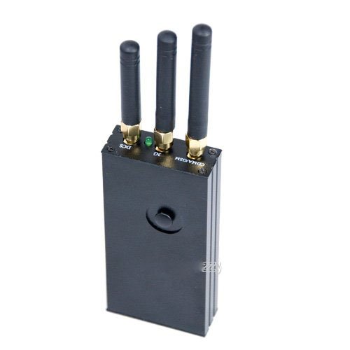 20dBm-Output Portable GSM/CDMA/3G/DCS/CDMA1900 Cell Phone Signal Jammer/Blocker