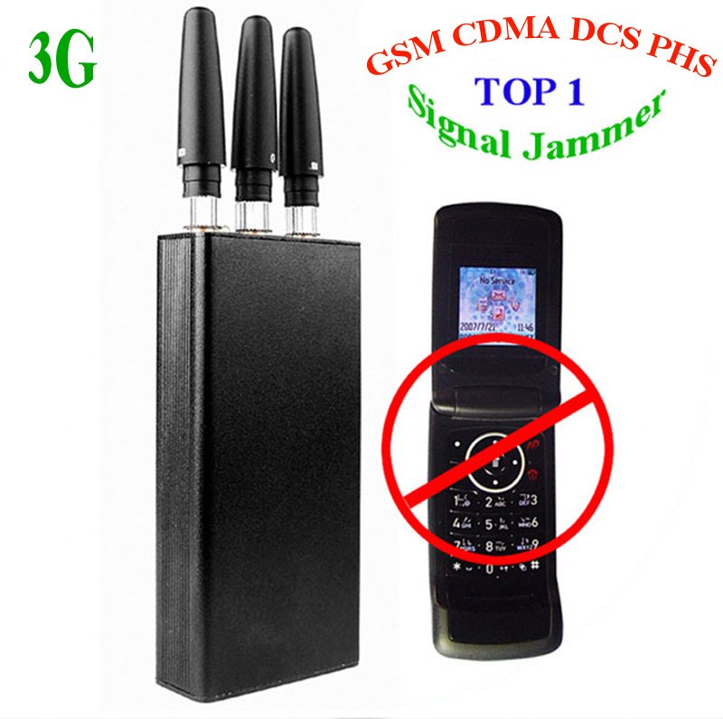 Handheld GSM,CDMA,GPS Mobile Phone Signal Jammer blocker free shipping 1pcs