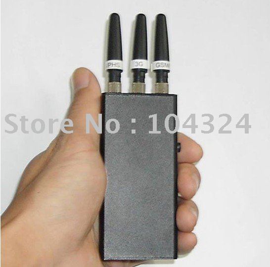 3G GSM CDMA Broad Spectrum Built-in Li-ion Battery Cell Phone Jammer