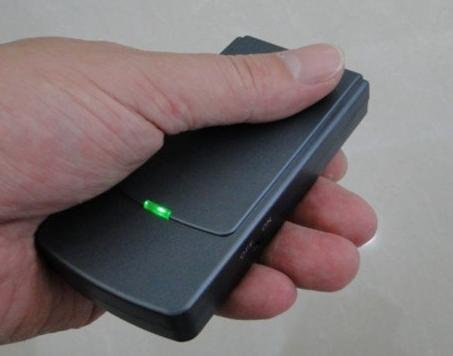 Black Built-In Antenna Rechargable Li-Battery Cell Phone Jammers