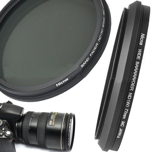 Adjustable Multi-Coated Lens 77mm Camera Filter