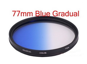 Gradual Color 77 mm Camera Filters