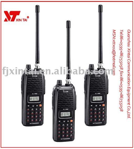 Free shipping+<7W+207 channels+one year warranty> ICOM V82 two way radio