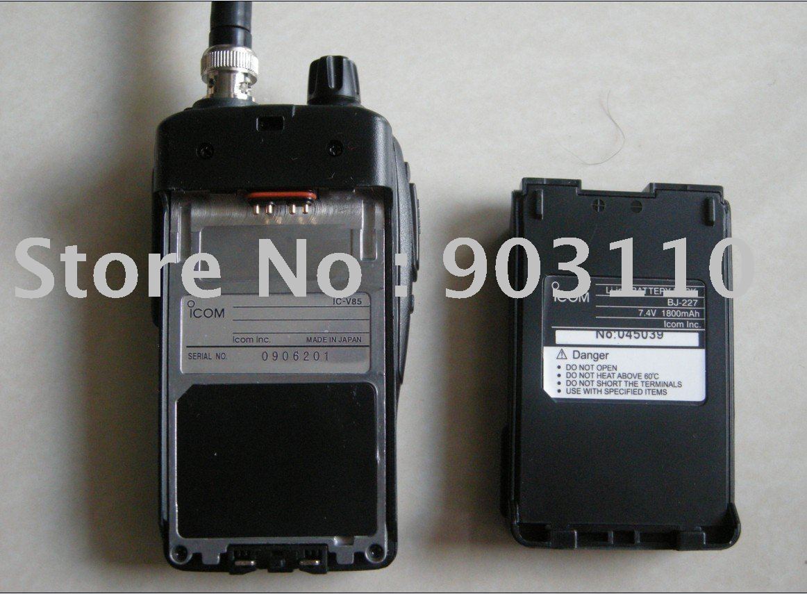 Wholesale gift free shipping ICOM IC-V85 (136-174MHz) 7watts+DTMF code walkie talkie