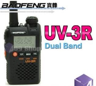 Free Shipping (DHL) Dualband Radio baofeng UV-3R ZT-3R with 99 CH and FM radio for Ham,hotel,drivers
