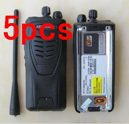 5pcs/lot Express Walkie-Talkie Two Way Radio TK-3207G UHF 400 470MHZ 5W Radios