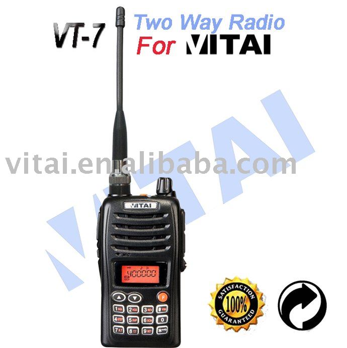 One Year Warranty Wireless UHF(400-470MHz) Ham Radio Handset Talky VT-7 with Free Shipping
