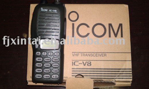 Free shipping+ <DTMF encoder+7W+one year warranty> ICOM V8 intercom