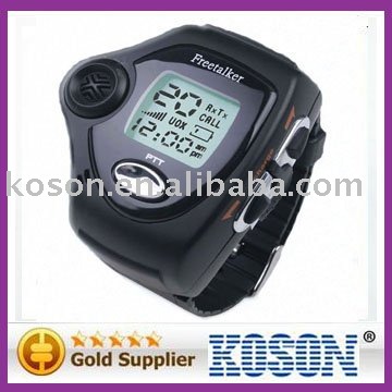 Mini Walkie Talkie Watch 2 Way Radio 6KM With VOX Operation No.KS9097