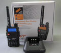 FM Dual Display 128 Channels Handheld Walkie Talkie