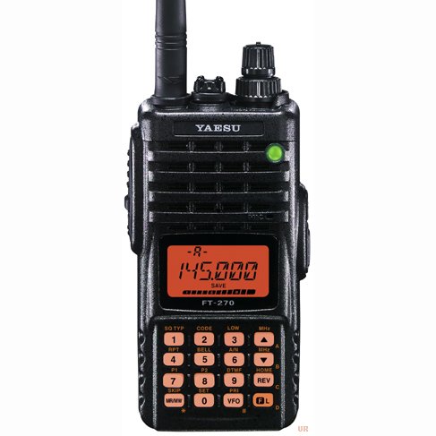 Yaesu FT-270R 5W VHF Frequency Handheld Radio for Ham Hotel Drivers