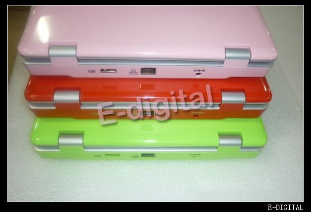 Wide-screen 800*480 High-brightness TFT LCD Windows CE 6.0 Laptops