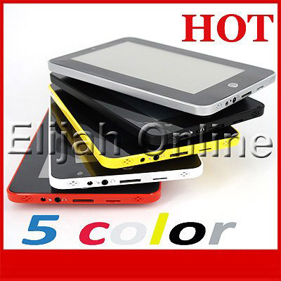 7-inch Widescreen 2G Capacity Ultra-thin Portable Colorful Laptops