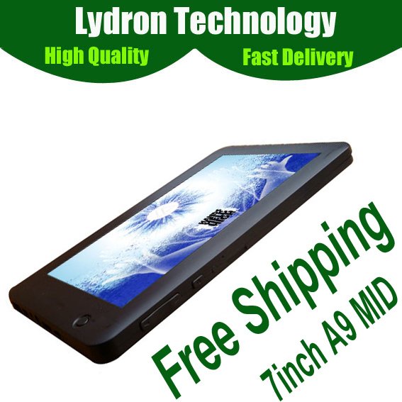 Newest 7 Inch HD MID A9 Android 2.2 Faster Wifi Laptops