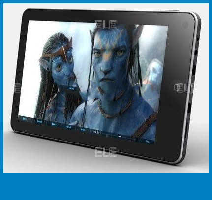 7Inch Android 2.1 VIA 8505 533 MHz DDR 256M WiFi Tablet Pc 2G