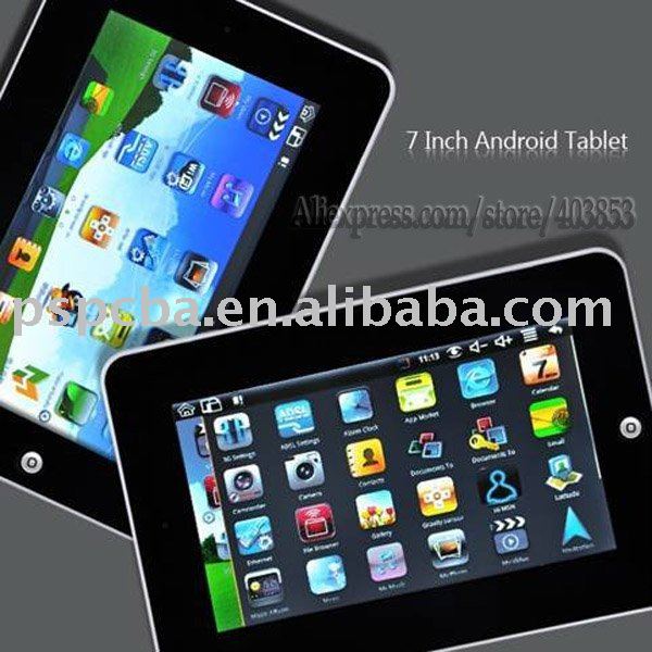 7" Android 2.2 256MB 800*480 Panel Netbooks