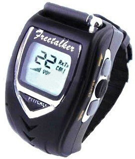 3.7V Li-ion Battery Backlit LCD Wrist Watch Walkie Talkie