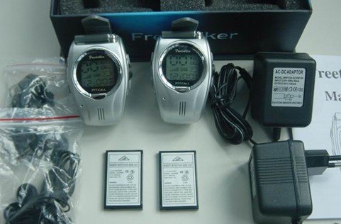 Automatic Squelch 60mm*40mm*20mm 12 Hours Standard Wrist Watch Interphone