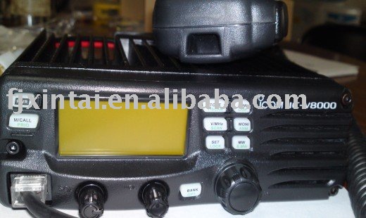 Free shipping+75w outpower+wide/narrow operation+ICOM VHF radio/mobile radio/ham radio IC-V8000