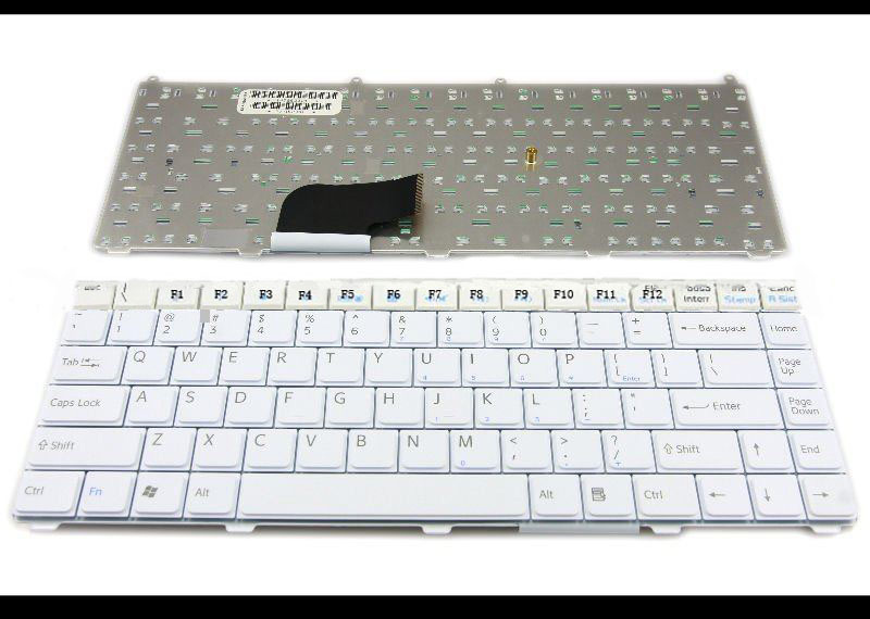 White Slim Waterproof Laptop Keyboards