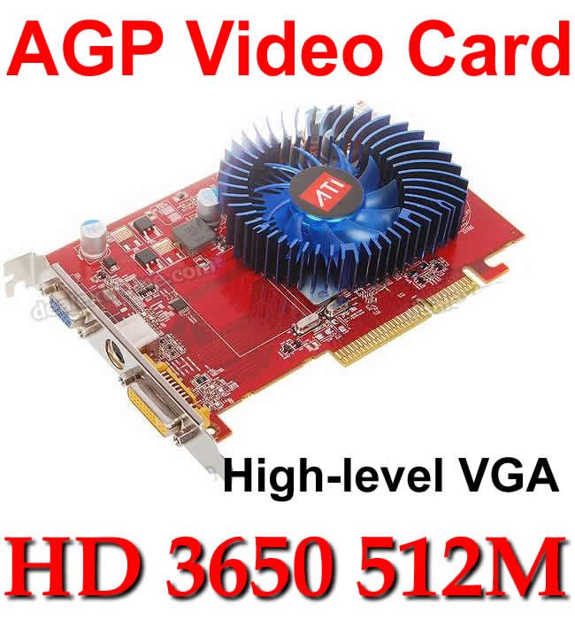 Red 666MHz 512MB S-Video Graphics Cards
