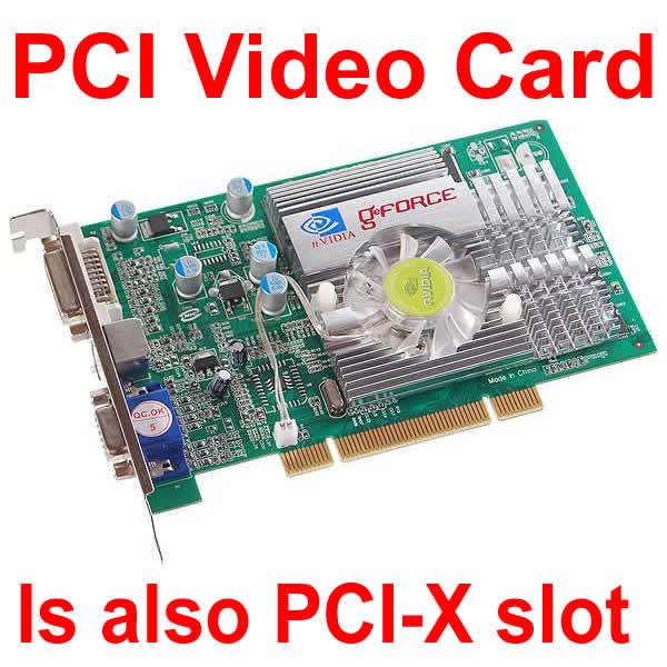 128MB PCI Chipset HDTV Graphics Card