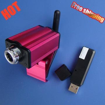 640x480 Resolution Multi-used Clip Wireless PC Camera
