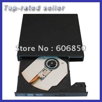 Plastic Casing USB 2.0 External Slim DVD-ROM DVD Drive