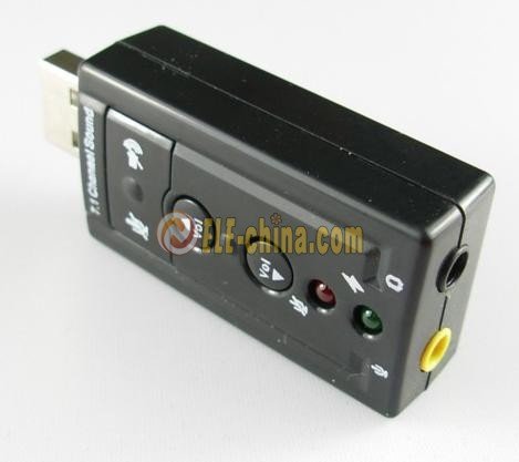 Full-Speed 7.1 Channel USB Sound Card