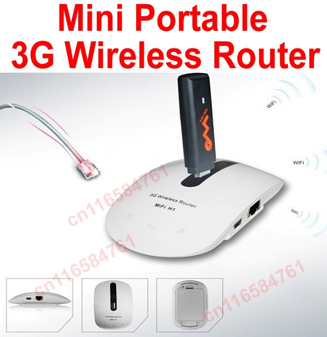 Mini Portable Anti-ping Function 150Mbps 3G Wireless Router