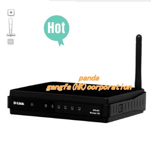 4 LAN Ports D-Link Wireless Wi-Fi Enabled Black Home Router