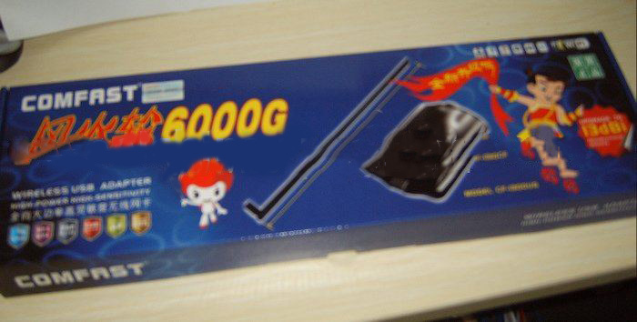 Hot 6000G 13dDBI Wifi Usb Adapter 1000MW Network Card