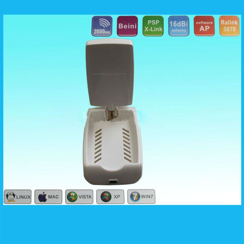 Ralink 3070 290000N High Power Usb Wireless Adapter 2000MW