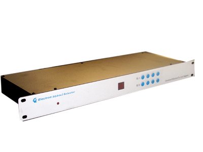Infrared remote Control Matrix Switchers 4 Into 2 Out