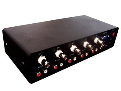 Bnc Audio Switches Black Infrared Remote Control