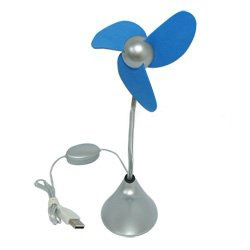 Flexible USB Fan with on / off Switch and Base Ideal for Notebook