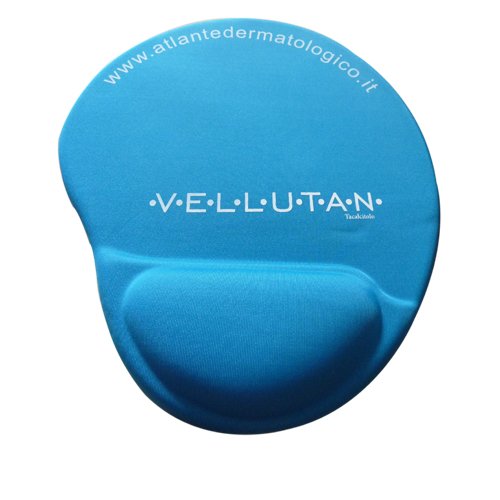 Free LOGO Blue Rubber Mouse Pad
