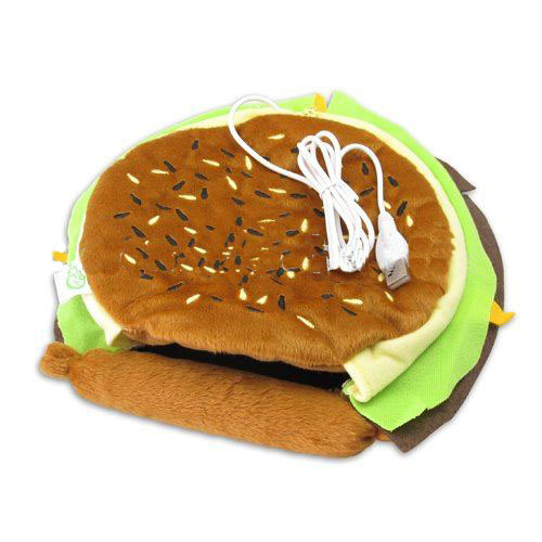 Hamburg Hand Warmer Heater USB PC Computer Mouse Pad