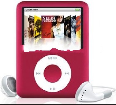 Portable Click Wheel 1.8 Inch Vedio 3th Generation Music MP3 Player