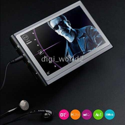 5 inch Screen 8GB Memory High Definition MP4 Players