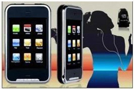 2.8 Inch Touchscreen 8GB Support WIN98SEME MP4 Player