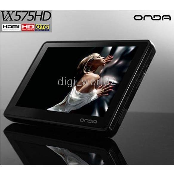 5 Inch Touch Screen Black 8GB MP4 Players