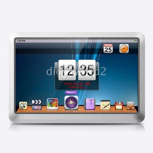 5 Inch HD Screen Real 8GB Memory Touch Screen TV Out MP4 Players