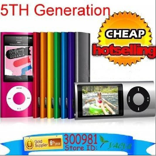 FM Radio E-book 5th Generation 16GB Digital Mp4 Players