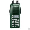 Green Plastic Frames Rechargeable Battery 5W Output Power Portable Radio